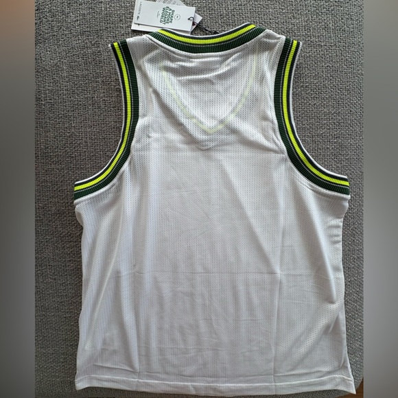 Lacoste Women’s Mesh V-Neck Tank Top | Size 42 (L) | NWT - Picture 15 of 15